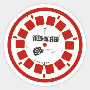 Vintage Viewmaster Reel Sticker